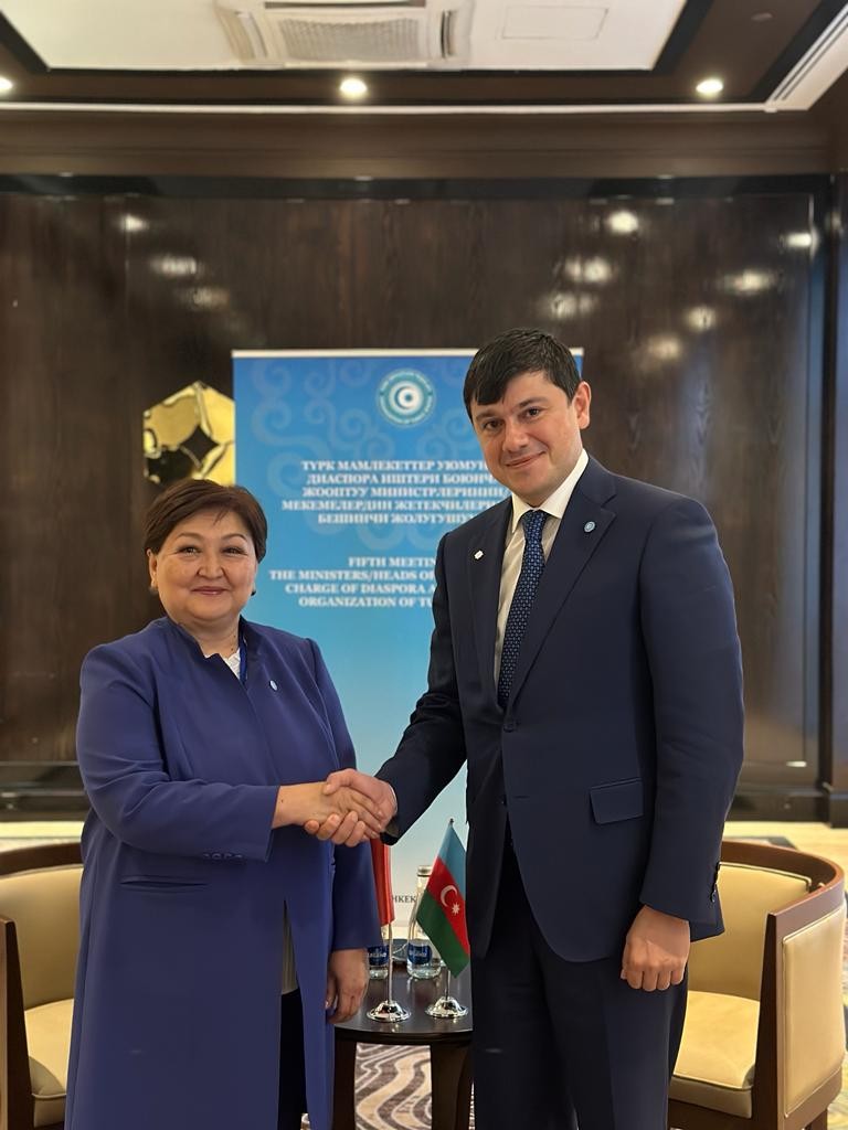 Fuad Muradov Bişkekdə bir sıra ikitərəfli görüşlər keçirdi - FOTOLAR